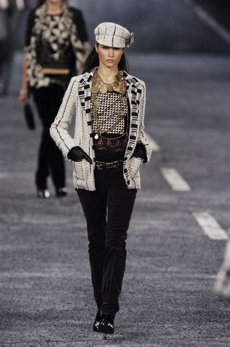 chanel winter 2004|Chanel fashion designer fall 2004.